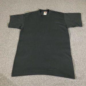 Vintage Classic Blank Fruit Of The Loom Best T-Shirt Single Stitched Size Large